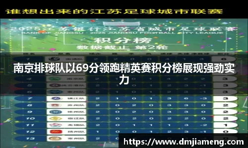 南京排球队以69分领跑精英赛积分榜展现强劲实力